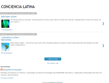 Tablet Screenshot of conciencia-latina.blogspot.com