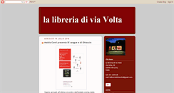 Desktop Screenshot of lalibreriadiviavolta.blogspot.com