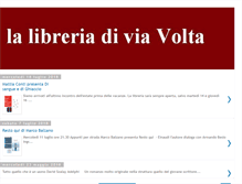 Tablet Screenshot of lalibreriadiviavolta.blogspot.com