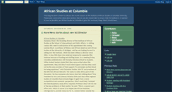 Desktop Screenshot of africanstudies-columbia.blogspot.com