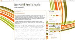 Desktop Screenshot of beerandfruitsnacks.blogspot.com