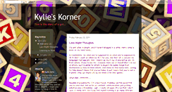 Desktop Screenshot of kylieartz.blogspot.com