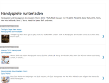 Tablet Screenshot of handyspiel.blogspot.com