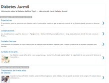 Tablet Screenshot of diabetestipo1juvenil.blogspot.com