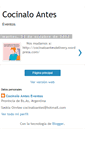 Mobile Screenshot of cocinaloantes.blogspot.com