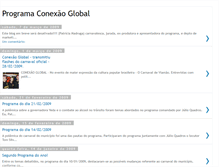 Tablet Screenshot of programaconexaoglobal.blogspot.com