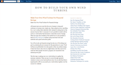 Desktop Screenshot of build-wind-turbines.blogspot.com