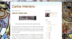 Desktop Screenshot of carlosinteriano1.blogspot.com