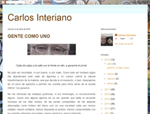 Tablet Screenshot of carlosinteriano1.blogspot.com