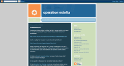 Desktop Screenshot of opestef.blogspot.com