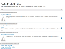 Tablet Screenshot of funkyfindzonline.blogspot.com