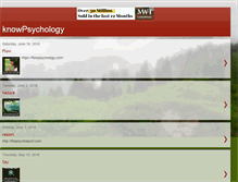 Tablet Screenshot of knowpsychology.blogspot.com