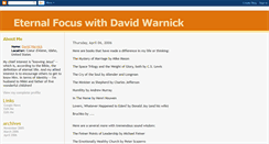 Desktop Screenshot of davidwarnick.blogspot.com