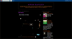 Desktop Screenshot of miriamblaylock.blogspot.com