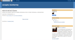 Desktop Screenshot of cecaptamonterrey.blogspot.com
