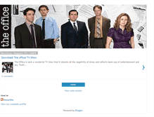 Tablet Screenshot of download-the-office-tv-show.blogspot.com