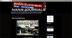 Desktop Screenshot of nanajournals.blogspot.com