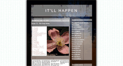 Desktop Screenshot of itllhappenzine.blogspot.com