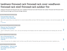 Tablet Screenshot of firewoodrack8.blogspot.com