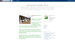 Desktop Screenshot of annaparahomestay.blogspot.com