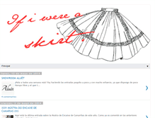 Tablet Screenshot of ifiwereaskirt.blogspot.com