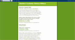 Desktop Screenshot of admitere-atm.blogspot.com