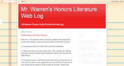 Desktop Screenshot of honorsliterature.blogspot.com