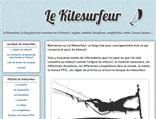 Tablet Screenshot of lekitesurfeur.blogspot.com