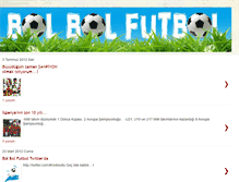 Tablet Screenshot of bolbolfutbol.blogspot.com