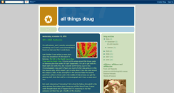 Desktop Screenshot of dougthings.blogspot.com