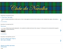 Tablet Screenshot of clubedanavalha.blogspot.com