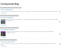 Tablet Screenshot of comiqueando.blogspot.com