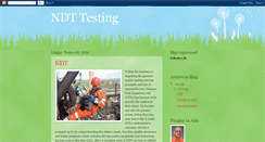 Desktop Screenshot of ndttesting.blogspot.com