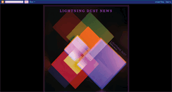 Desktop Screenshot of lightningdustnews.blogspot.com