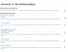 Tablet Screenshot of darkhorsedan.blogspot.com