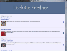 Tablet Screenshot of liselottefriedner.blogspot.com