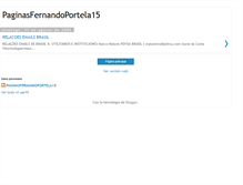 Tablet Screenshot of paginasfernandoportela15.blogspot.com