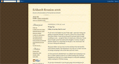 Desktop Screenshot of eckhardt2006.blogspot.com