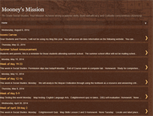 Tablet Screenshot of mooneysmissions.blogspot.com