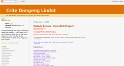 Desktop Screenshot of critedongenglindot.blogspot.com