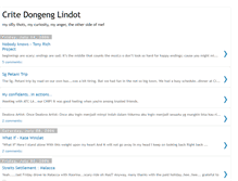 Tablet Screenshot of critedongenglindot.blogspot.com