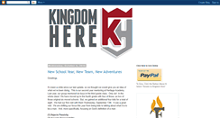 Desktop Screenshot of kingdomhereministries.blogspot.com