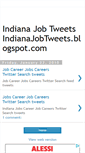 Mobile Screenshot of indianajobtweets.blogspot.com