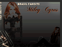 Tablet Screenshot of mileycyrusbrasilfansite.blogspot.com