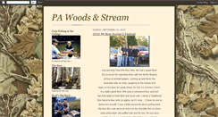 Desktop Screenshot of pawoods-n-stream.blogspot.com