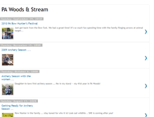 Tablet Screenshot of pawoods-n-stream.blogspot.com