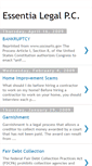 Mobile Screenshot of essentialegal.blogspot.com