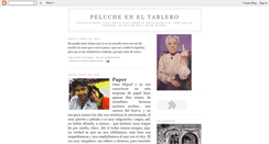 Desktop Screenshot of pelucheeneltablero.blogspot.com