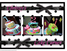 Tablet Screenshot of chrissyscakes.blogspot.com