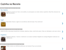 Tablet Screenshot of cozinha-recreio.blogspot.com